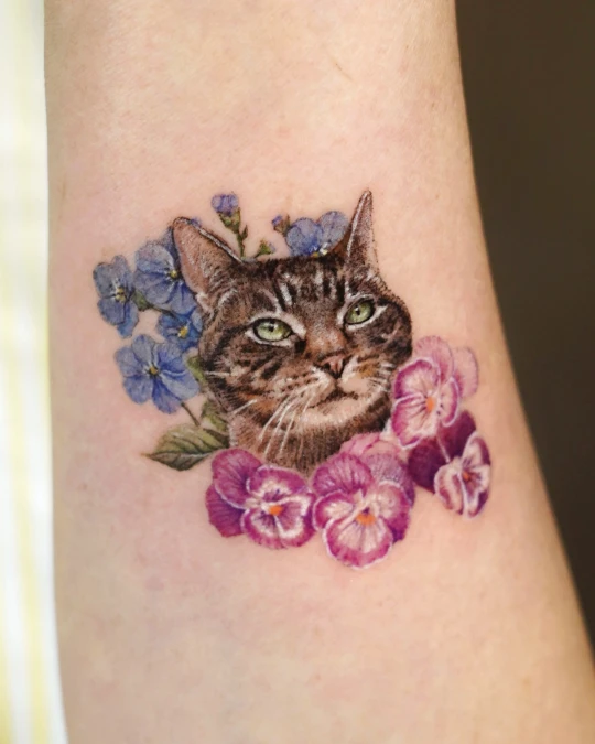 The Floral Framed Color Realism