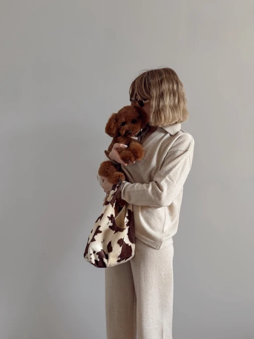 Tonal Oatmeal Knits and Playful Prints
