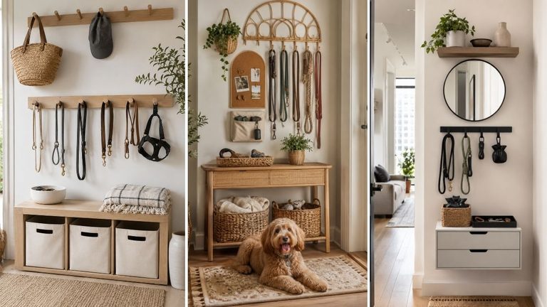 17 Dog Walking Station Ideas to End Leash Pile Chaos