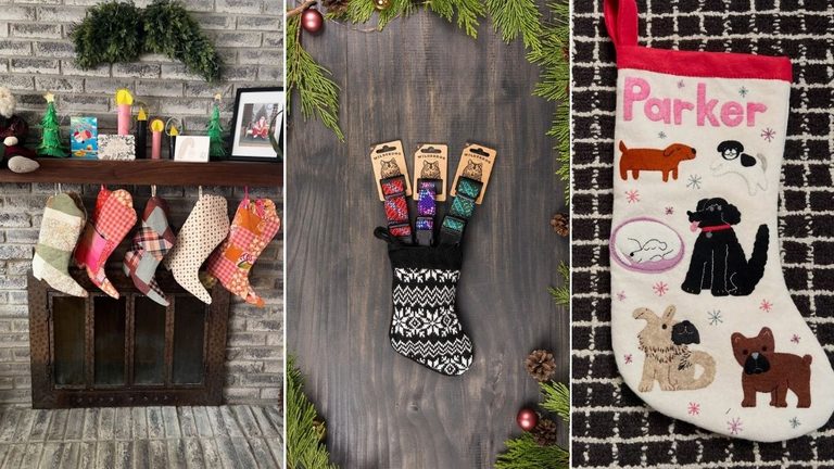 18 Dog Christmas Stocking Ideas From DIY to Splurge