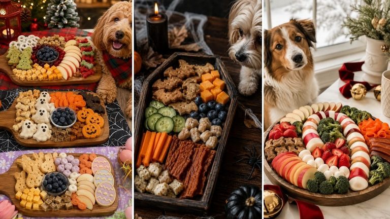 18 Holiday-Themed Barkuterie Board Ideas (Christmas, Halloween, Easter)