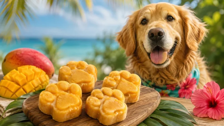 4 Tropical Mango Dog Treats for the Hottest Days