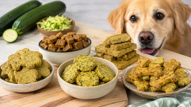 5 Healthy Zucchini Dog Treats for Weight Conscious Dogs